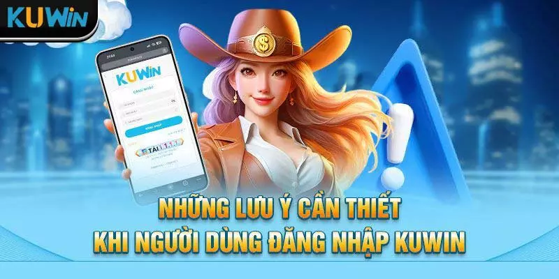Lưu ý khi đăng nhập vào cổng game Kuwin